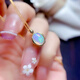 DL 1998 Fat Donglai same style opal stone pendant natural white pendant, hot and colorful