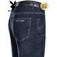 Playboy (Playboy) Summer Jeans Herren Straight Lose Jeans mittleren Taillenvaters Lange Hosen 3882 mittelblau 36 [2 Fuß 9 Taille]