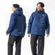 
DAIWA 618 24 Autumn and Winter DW-3524 Winter Rainproof Set Outdoor Leisure Fishing Raincoat Fishing Suit Black Top_Black Trousers 2XL
