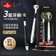 OralGos British three-sided toothbrush soft-bristled adult model C-shaped brush head for men and women students and couples home three-head toothbrush 1 box three-sided toothbrush 2 pieces