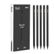 
Newes (NUSIGN) Black Wood Graphite Writing Pencil 30 Pack Hexagon Pencil Exam Art Sketching Special Gift NS723-2B