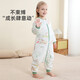 Baby Sleeping Bag Autumn and Winter Pure Cotton Thickened Baby Pajamas Constant Temperature Split Leg Sleeping Bag Children's Anti-Kick Quilt Dragon and Phoenix Chengxiang Split Leg Winter Thick Cotton 0-15 C Temperature Visible M Code Height 65-85CM Recommended Age 9 Months-2 Years