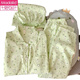 Modal Green Small Fresh Pure Cotton Gauze Pyjamas pour femmes en printemps et en été, étudiant à manches courtes mignons fille trois pièces, vêtements à la maison yunduo Cotton-9902 # Star Kt Cat Treece Set M [Suggestion 75-100jin [Jin est égal à 0,5 kg]]]