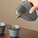 A complete set of high-end tea sets, housewarming gifts, exquisite birthday gifts, gift boxes, black ice bowls, 11 pieces