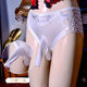 Men's triangle gun egg separated alternative thong underwear sexy pure desire men's fun underwear thong underwear for men