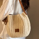 South Wind Chio2nd Island Clear Sky Bucket Bag Women Summer Ins Style Bolsas tejidas Mujeres Casco de una bolsa cruzada de un solo hombro
