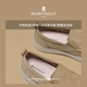 MONTAGUT Old Beijing Canvas Shoes 2025 Spring and Autumn New Product Thin Breathable Casual Men's Shoes Versatile Soft Sole Shoes for Men Khaki (Leather Shoe Size) 38