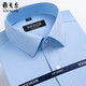 Yager men's short-sleeved shirt business casual cotton free ironing professional suit middle-aged and elderly high-end anti-wrinkle inch clothes thin DP#6623 M 170/88A39 size height 165-1701