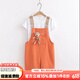 Zhao Qingyu Girls 'Hosentern Anzuganzug kurzärmelig mit mittlerem Ärger großer Kinder-Overalls großer Kinder-Jumpsuit T-Shirt Lose Street Zweiteiler Pinkanzug zweiteiliger Set 150