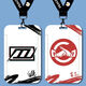 Identidad Fifth Wolf Team 487 Tarjeta Limited Card Pipi Tarjeta escolar Tarjeta de autobús Tarjeta de metro Tarjeta de agua Tarjeta de agua Caqueta B16822ac LANGE LANYARD + CARDETO DE CAMPUS