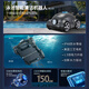 Monitok swimming pool underwater vacuum cleaner swimming pool wireless cleaning robot fish pond turtle pond fully automatic sewage suction machine water turtle XL15 enlarged wheel 9000 mAh (150 minutes)