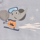 Les Enphants Enphants Children's Sweatshirts for Men and Women Children Cartoon Imprimés à la mode à manches longues décontractées