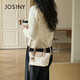 ZhuoSini Korean style fashion handheld vegetable basket bag for women 2025 new high-end diamond shoulder bag trendy crossbody bag apricot color