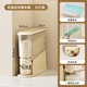 Youqin rice bucket household 2025 new rice box sealed insect-proof and moisture-proof rice tank sandwich rice storage storage box
