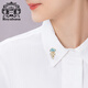 Royal sasa royal salsa ocean jellyfish brooch blue bright corsage collar pin women's suit coat sweater pin anti-exposure