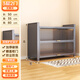 Moji dust-proof storage cabinet balcony storage cabinet integrated wall-mounted steel multi-layer large-capacity sunscreen living room sundries balcony cabinet 2 doors 3 layers long 50 wide 35 high 80 - luminous gray