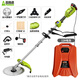 Plande lawn mower rechargeable lawn mower brushless high-power lithium battery weeder agricultural harvesting household electric agricultural tools
