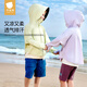 Betis Liangdun Children's Sun Protection Clothing 2025 New Ice Silk Skin Clothing Anti-UV Breathable Parent-child Sun Protection Clothing for Boys and Girls