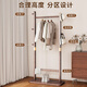 Wenna solid wood coat rack small floor-standing bedroom coat rack office living room home indoor vertical clothes hanger