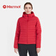 土拨鼠（Marmot）美版Marmot土拨鼠Echo Featherless女户外连帽排骨棉服保暖新雪丽 连帽黑M15869-001 S 肩宽37.5