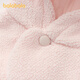 Bala BalaOne baby jumpsuit 2025 new winter baby crawling suit imitation lamb wool shape cute pink rabbit 00366 66cm