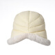 Kenmont cute plush windproof and warm fisherman hat for women with large head circumference, down coldproof ear protection and temperament basin hat km-5283