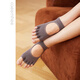 CAEEMHEE new fitness yoga socks women's non-slip five-finger Pilates cotton socks KS1799 black full finger