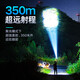 Philips flashlight strong light flashlight strong zoom long-range 1000 lumens portable outdoor bright light flashlight 6168 portable model-sliding zoom 20W-2000mAH