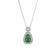 Jianlu Jade A Goods Fulu Gourd Silver Necklace Women's Jade High-end Pendant Jewelry Mother's Birthday Gift for Mom