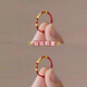 Happy two generations, gold every year, red rope ring for women's birth year, hand-woven 2025 new fortune transfer bead ring, gold every year, red rope ring
