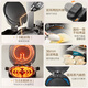 Midea electric pancake grill, electric pancake stall, double-sided heating pancake pan, breakfast machine, enlarged and deepened detachable sandwich frying pancake pancake machine 0 fluorine titanium ceramic even fire baking pan JKC3086