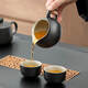 Tang Feng Kung Fu tea set home complete set automatic water boiling integrated tea tray teacup teapot office reception modern tea table