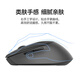 Lenovo Xiaoxin M4 wireless 2.4G mouse right-hand mouse soft and portable skin-like feel comfortable office mouse computer notebook desktop all-in-one mouse black