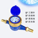 Steel pre-made product digital water meter rotor type tap water meter (Jingcang) horizontal iron set iron connection DN20 (6 points) one price