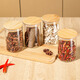JCZS spice packaging storage box seasoning jar seasoning box kitchen household star anise cinnamon pepper condiment seasoning jar jar large 6 pieces 8.5 caliber 550ml
