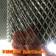 304 stainless steel mesh mesh 304 stainless steel small hole diamond mesh steel wire mesh decorative mesh security anti-theft mesh steel plate galvanized steel plate 8*10 mesh-1.0 thick steel plate 20 cm wide-3 meters long (comes with cable ties and gloves)