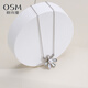 Oshiman Jewelry Round Freshwater Pearl Necklace Small Diameter Pendant Shell Petals Casual Versatile Gift Canyang