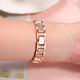 Vanu adapted to Casio sheen watch with steel strap for women SHE-4540 4048 LTP-1391/V007 metal rose gold diamond-set bracelet 12 14mm (G100) gold 12mm