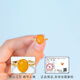 Fat Donglai's same finger ring for women, small egg-faced amber tail ring, yellow lady's wealth ring, sterling silver, natural chicken fat yellow beeswax, Siqiu ring, opening adjustable
