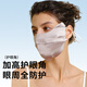 Wansheng spring and summer silk sun protection mask, anti-UV, windproof and warm, 100% mulberry silk, high-looking sun protection mask for women