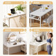 Huixun Jingdong's own brand computer table folding table desk study table household simple dining table portable table single table elegant white 120*60CM single table