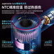National 3C certification丨4.5 billion negative ion hair care high-speed leafless hair dryer household negative ions silent high-power non-harming hair constant temperature quick-drying hair dryer Huaqiangbei official top-single nozzle rose red 4.5 billion moisturizing negative ion hair care