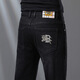 Burberry New Summer Herrenhosen Casual Hosen Slim Small Straight Herren Jeans Herren lange Hosen 9272 Models 28