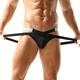 Zi Jiafu Y Men's Briefs Sexy Underwear Thong Nightclub Sexy Boys Underwear Black M