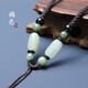 BJYL pendant lanyard jade pendant jade Buddha male jade necklace rope jade high-end hand-woven men's and women's lanyard exquisite lanyard adjustable