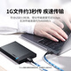 Greenlink Mobile Hard Drive Data Cable Micro USB3.0 High Speed ​​Transmission Suitable for Toshiba Seagate Western Digital Mobile Hard Drive Box Adapter Cable 0.25m 60527