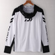 DAIWADAIWA Dayiwa sun protection clothing fishing clothing hoodie ice silk fishing men's sweat-absorbent quick-drying clothing Luya clothing new white and black M