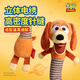 Guiwei Toy Story clicky spring dog sounds small dog toy interactive tug-of-war tour grinding teeth to relieve boredom pets