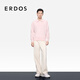 ERDOS Early Autumn Plush Blended Skin Friendly Lightweight Loose Straight Versatile Men's Wool Sweater Stone Pink M 170/92A