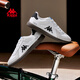 KAPPA women's shoes versatile German training shoes for women 2025 summer new breathable casual sneakers retro lightweight shoes for women classic white/black 38